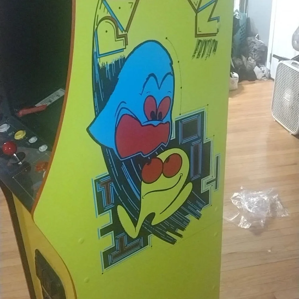 Arcade 1Up Classic Console - Black, Red, and Yellow